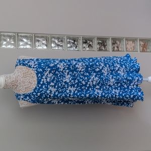 Draper James Blue Floral Nightgown NWT XL